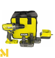 Дриль-шуруповерт ударний Ryobi R18PD3-220S