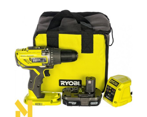 Дриль-шуруповерт акумуляторний Ryobi R18DD3-215S