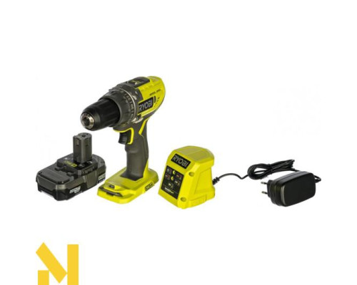 Дриль-шуруповерт акумуляторний Ryobi R18DD3-215S