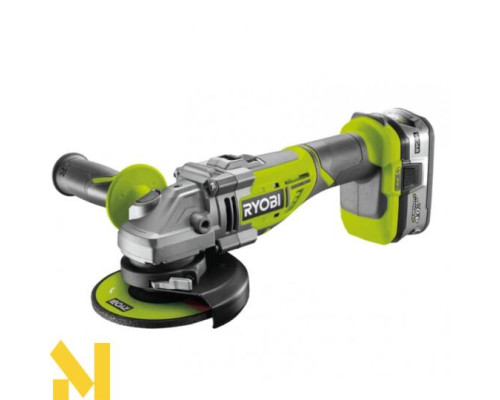 Болгарка (кутова шліфмашина) акумуляторна Ryobi R18AG7-L40S