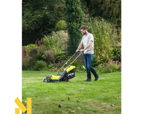 Газонокосарка акумуляторна Ryobi RLM18X33B-40 ONE+