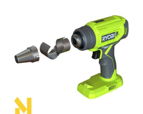 Фен технічний акумуляторний Ryobi R18HG-0 One+ (без АКБ та ЗП)