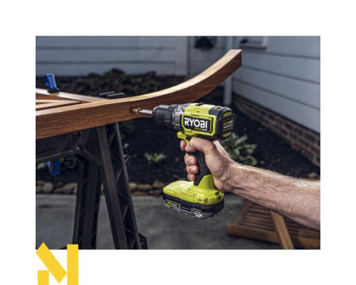 Дриль-шуруповерт ударний акумуляторний Ryobi ONE+ HP RPD18C-242S