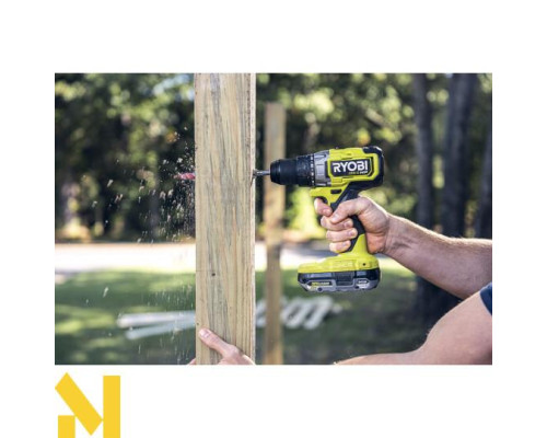 Дриль-шуруповерт ударний акумуляторний Ryobi ONE+ HP RPD18C-242S
