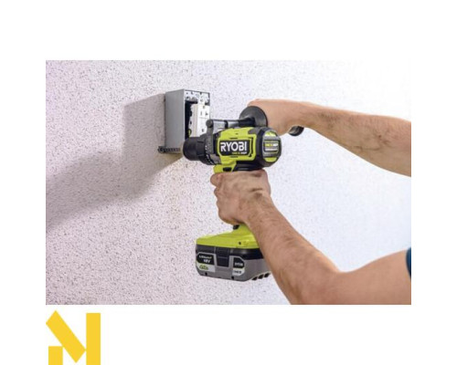 Дриль-шуруповерт ударний акумуляторний Ryobi ONE+ HP RPD18X-242S
