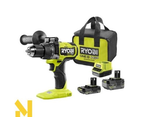 Дриль-шуруповерт ударний акумуляторний Ryobi ONE+ HP RPD18X-242S