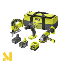 Набір інструментів акумуляторних RYOBI ONE+ RCK183B-242S