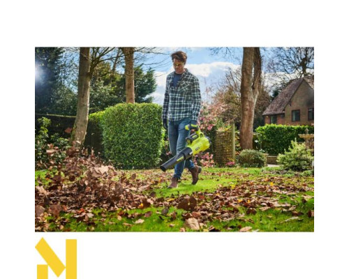 Повітродувка садова акумуляторна Ryobi Max Power RY36BLXA-140P