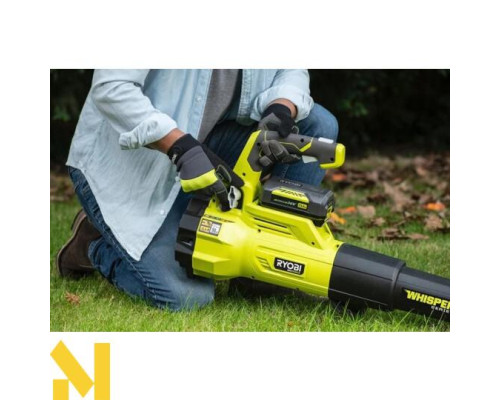 Повітродувка садова акумуляторна Ryobi Max Power RY36BLXA-140P