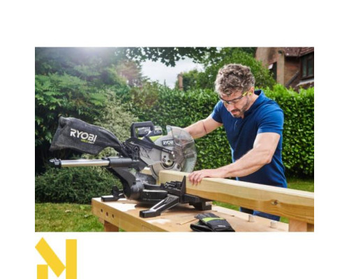 Пила торцювальна акумуляторна Ryobi ONE+ НР RMS18254X-0 (без АКБ та ЗП)