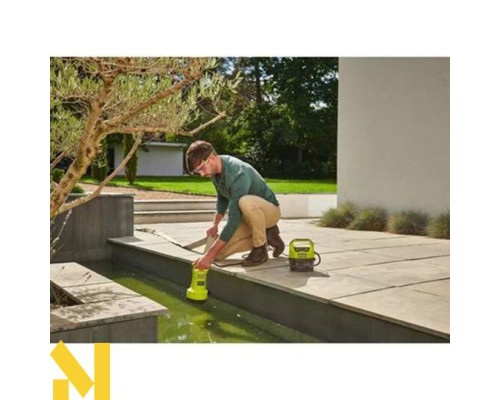 Насос занурювальний акумуляторний Ryobi RY18SPA-0 (без АКБ та ЗП)