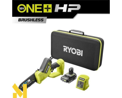 Міні-пила акумуляторна Ryobi ONE+ HP RY18PSX15A-120T