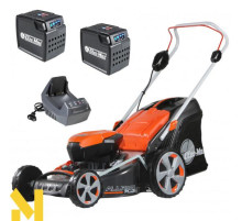 Газонокосарка акумуляторна Oleo-Mac GI 48 P (комплект з 2 АКБ 5 Аг)