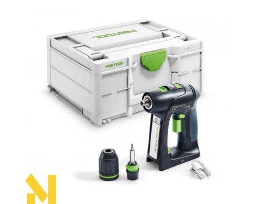 Дриль-шуруповерт акумуляторний Festool C 18-Basic