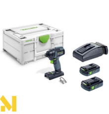 Дриль-шуруповерт акумуляторний Festool TID 18 C 3.1-Plus