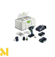 Дриль-шуруповерт акумуляторний Festool TXS 18 C 3,0-Set