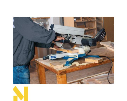 Пила торцювальна комбінована Scheppach HM100T