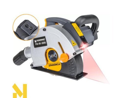 Штроборіз Powermat PM-BE-3000 з кейсом