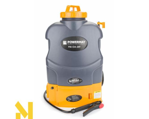 Обприскувач акумуляторний ранцевий Powermat PM-OA-20T