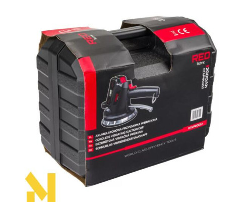 Присоска вібраційна акумуляторна RED TECHNIC RTAPW0053