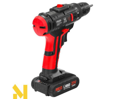 Шуруповерт акумуляторний RED TECHNIC RTWA0075