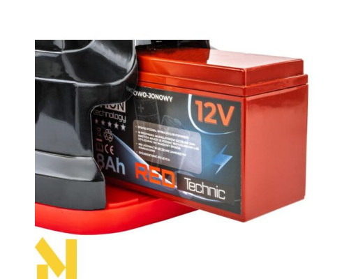 Обприскувач акумуляторний ранцевий RED TECHNIC RTOA0109