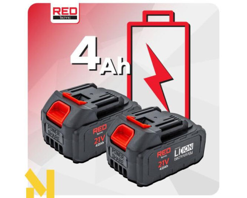 Пила ланцюгова акумуляторна RED TECHNIC RTPAK0124