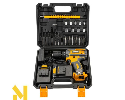 Дриль-шуруповерт акумуляторний Powermat PM-WA-21V-2AT