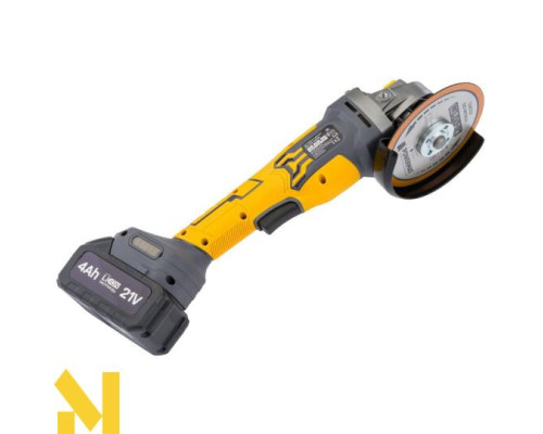 Болгарка (кутова шліфмашина) акумуляторна Powermat PM-SZK-4AHM