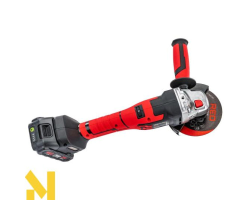 Болгарка (кутова шліфмашина) акумуляторна RED TECHNIC RTSZK0140