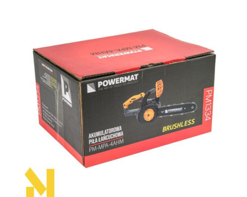 Пила ланцюгова акумуляторна Powermat PM-MPA-4AHM