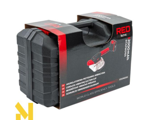Присоска вібраційна акумуляторна RED TECHNIC RTAPW0155