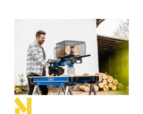 Дровокол гідравлічний горизонтальний Scheppach LS700UG з підставкою