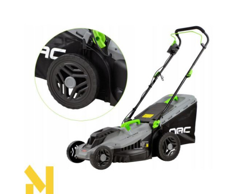 Газонокосарка електрична NAC LE16-E-38-PB-C