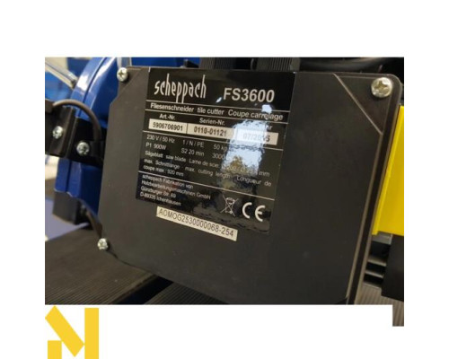 Плиткоріз Scheppach FS3600