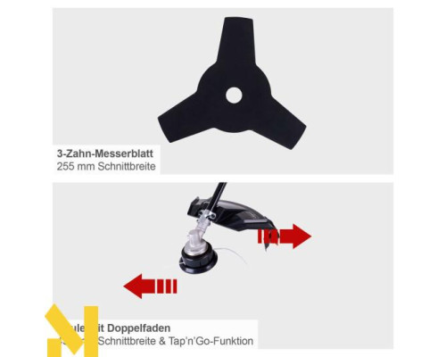 Мотокоса Scheppach BCH3300PB