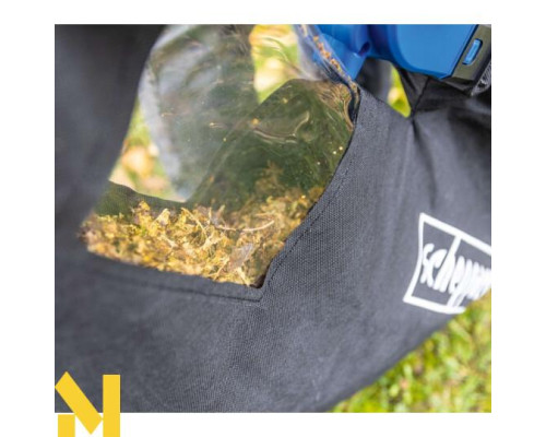 Садовий пилосос-повітродувка акумуляторна Scheppach BC-BLV720-X (без АКБ та ЗП)