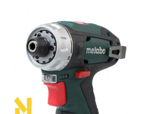 Акумуляторний дриль-шуруповерт Metabo PowerMaxx BS Basic 2х2,0 Ач в сумці