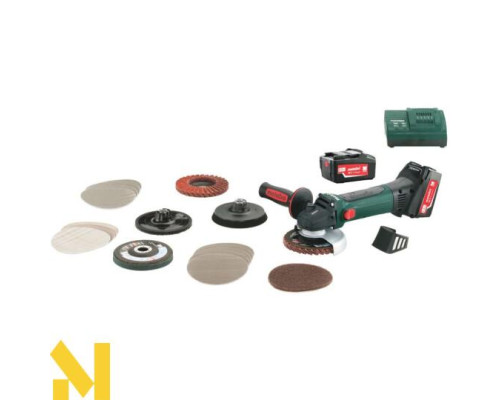 Болгарка (кутова шліфмашина) акумуляторна Metabo W 18 LTX 125 Inox