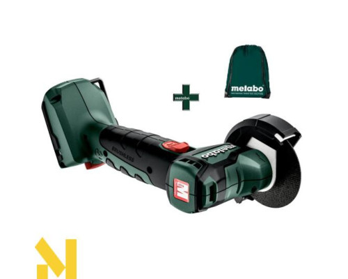 Болгарка (кутова шліфмашина) акумуляторна Metabo PowerMaxx CC 12 BL