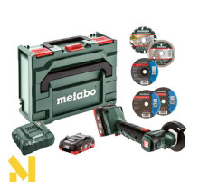 Болгарка (кутова шліфмашина) акумуляторна Metabo PowerMaxx CC 12 BL