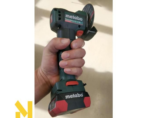 Болгарка (кутова шліфмашина) акумуляторна Metabo PowerMaxx CC 12 BL (без АКБ та ЗП)