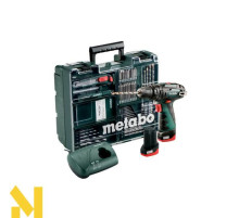 Акумуляторний ударний шуруповерт Metabo PowerMaxx SB Basic Set