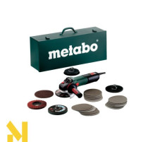 Болгарка (кутова шліфмашина) Metabo WEV 15-125 Quick Inox Set