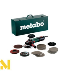 Болгарка (кутова шліфмашина) Metabo WEV 15-125 Quick Inox Set
