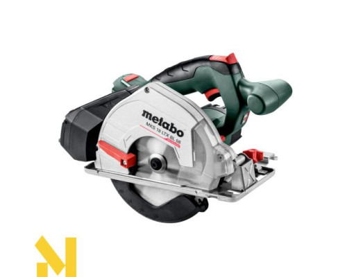 Пила дискова акумуляторна Metabo MKS 18 LTX BL 58 (без АКБ та ЗП, + MetaBox)