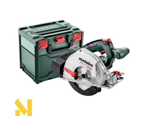 Пила дискова акумуляторна Metabo MKS 18 LTX BL 58 (без АКБ та ЗП, + MetaBox)