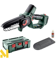 Міні-пила акумуляторна Metabo MS 18 LTX 15 (без АКБ и ЗУ, + MetaBox)