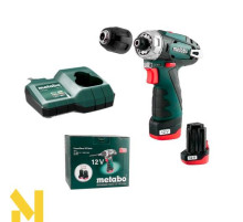 Акумуляторний дриль-шуруповерт Metabo PowerMaxx BS BASIC