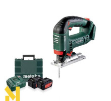Лобзик акумуляторний Metabo STAB 18 LTX 100 (2x5.2 Аг)